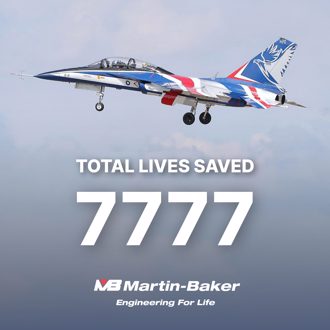 馬丁貝克官網認證 勇鷹飛官成第7777位獲救者