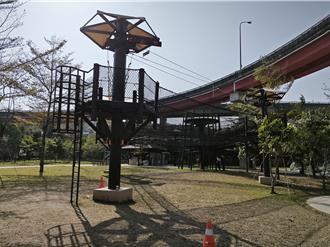 1月才啟用 平鎮運動公園設施遭毀損 工務局搶修完成