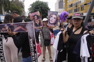 拉丁天后夏奇拉突發疾病 取消利馬的演唱會