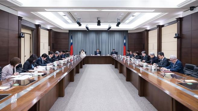 賴清德總統上周召集國安高層會議。（總統府提供）