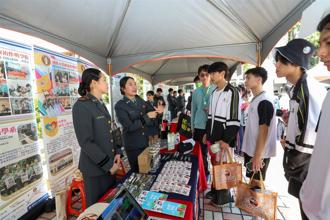 國防大學中部招生博覽會  學子多元體驗