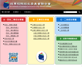 114學年度四技二專特殊選才入學分發結果公告 512名考生錄取