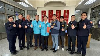 金門陽明湖畔失火竟是竊賊燒電纜   陳福海頒破案獎金：犯罪零容忍