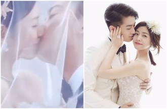 陈妍希宣布斩断8年婚 「陈晓婚礼掀头纱献吻」成追忆