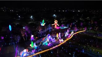 「女媧」主燈超吸睛！台中燈會造訪人次突破300萬