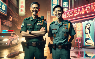 扯爆！放空賴清德台南老家  2憲兵溜哨「養生館爽2小時」慘了