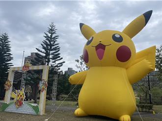 台灣燈會皮卡丘復活！青埔吹7級強風 卡比獸、進擊巨人仍停展