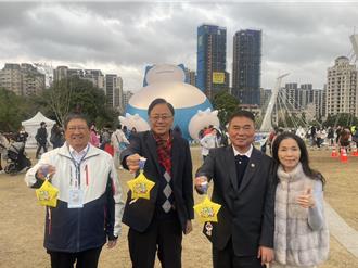 竹、苗縣長率團參訪台灣燈會 張善政盼3縣市共同合作