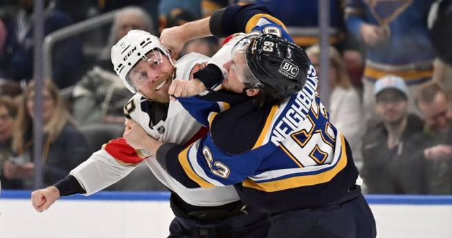 冰上曲棍球是少数允取球员斗殴的运动。（示意图／达志／美联社）