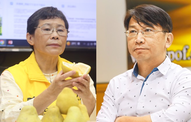 皆曾担任时代力量党主席的前立委陈椒华（左）、徐永明（右），遭爆料将加入民眾党。（合成图／中时资料照）