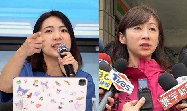 国民党立委徐巧芯(左)、民进党台北市议员许淑华(右)。（合成图／中时资料照）