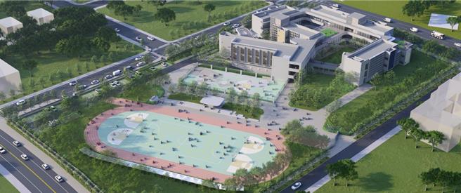 桃园市大园区潮音国小迁校确定与大园区客运园区计画脱鉤，预计今年8月成立「航科国小」筹备处。（教育局提供／廖姮玥桃园传真）