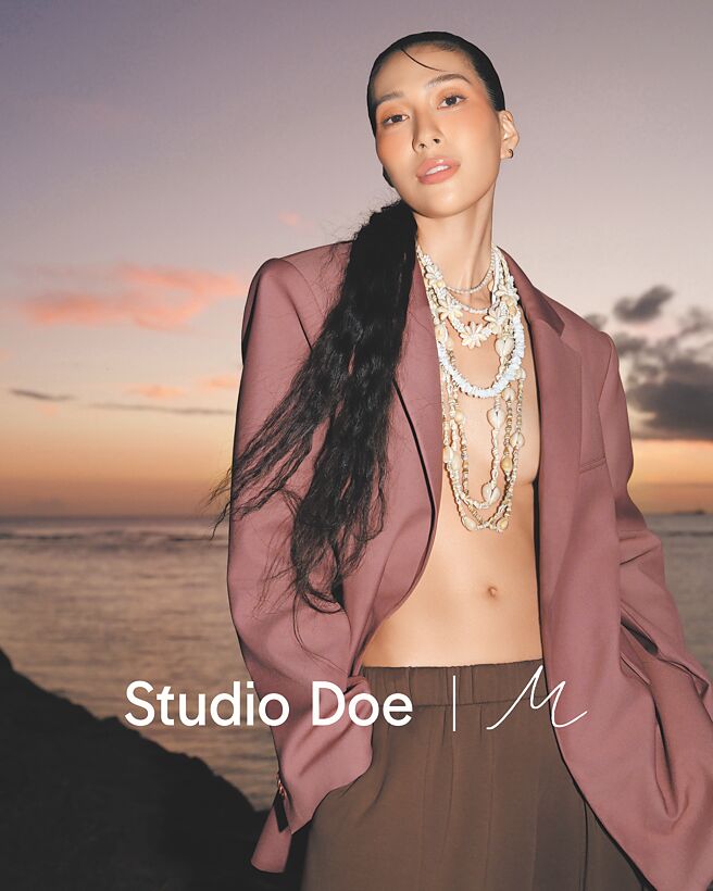 時尚名人莫莉Molly與Studio Doe推春季支線 「Doe：Molly莫莉支線-02」。（Studio Doe提供）