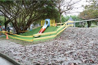 花蓮榮安公園大變身！350萬打造全新兒童遊戲場