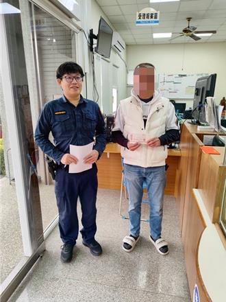 等待有心人？20万现金支票「走失」5日   随风黏骑士安全帽找回原主