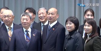 上次被拜託立法院「別再打架」 韓國瑜今見華僑先喊一句 全場笑了