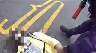 奇葩女拒盘查吐口水袭警   还要求「敷面膜」才安心