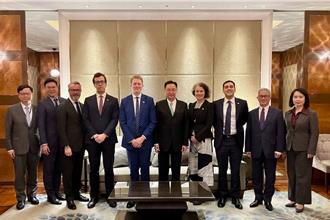 賴清德倡議半導體民主供應鏈  吳釗燮盼台、英合作推動