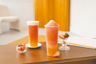 手搖飲草莓、蕎麥風味 限定上市