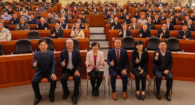 国防部与内政部昨日共同开办为期2日的114年动员专业人力班「警消高阶研习班」。（记者谢承宏摄）