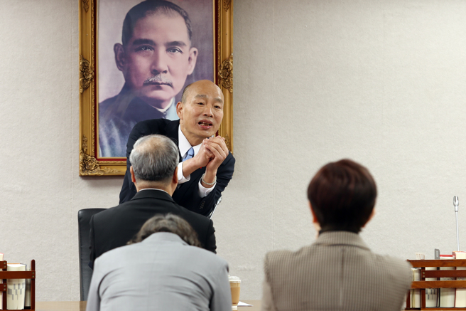 立法院長韓國瑜18日召集朝野協商。（資料照／鄧博仁攝）