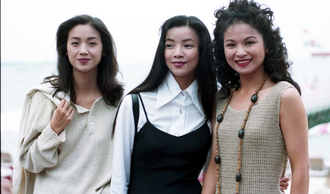 吳倩蓮、王渝文、楊貴媚曾以《飲食男女》到坎城影展宣傳。（圖／中時資料照）