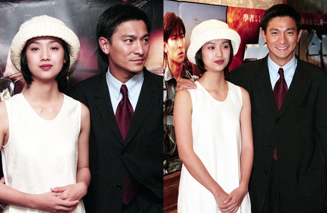 吳倩蓮也曾與劉德華合作電影《大冒險家》。（圖／中時資料照）