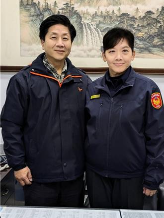 桃園警局鑑識中心主任高麗姬升花蓮警副局長 丈夫接棒