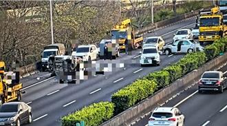 國1豐原段6車追撞 2逾期居留移工慘死無人認屍