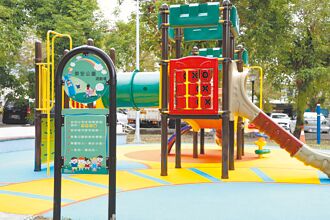 花蓮吉安榮安公園改造 兒童遊戲場5月可完工