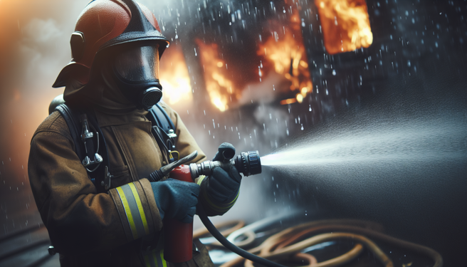 台中一名25岁黄姓男子涉嫌假冒消防员。（示意图、与本案无关／AI生成）