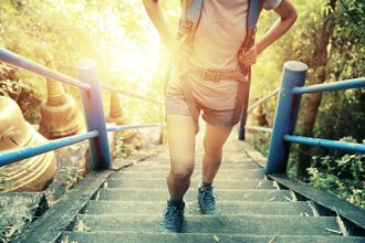 风景区出租爬山神器「机器腿」 充一次电可走14公里