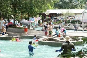 南投桃米親水公園管線因風災受創 水保署將斥50萬修繕