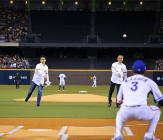 中華隊加油！長榮航總座孫嘉明為WBCQ開球