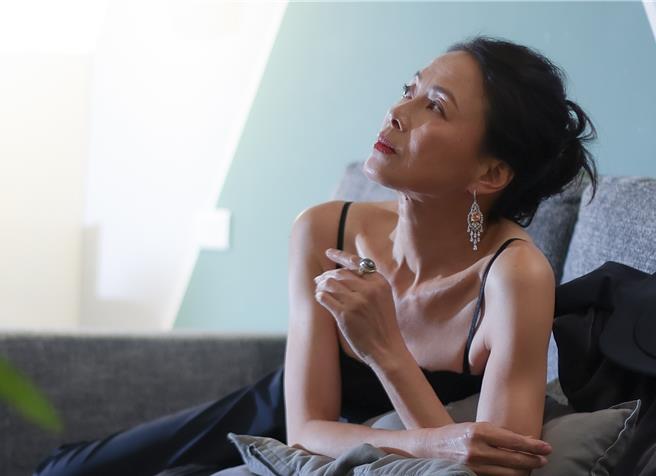 57岁柯淑勤对于年龄一事看得很开。（陈俊吉摄）