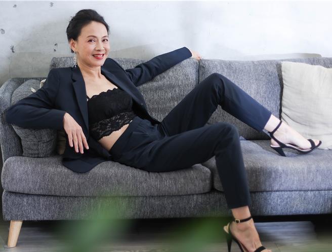 柯淑勤自在面对身体退化。（陈俊吉摄）