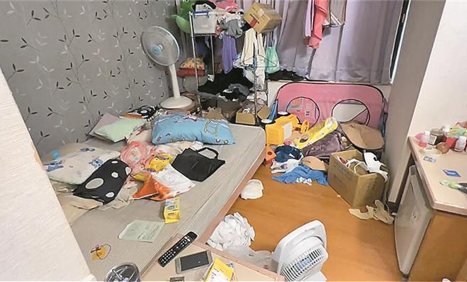 台南2岁谢姓男童前年疑遭父母凌虐致死。图为男童生前居住处。（读者提供／曹婷婷台南传真）