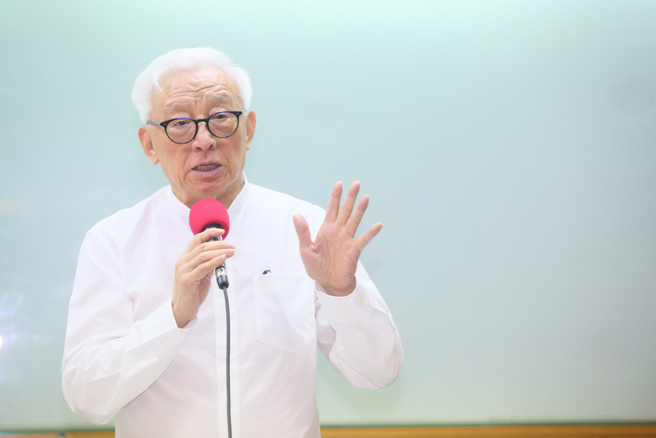 联电创办人曹兴诚。（资料照，张铠乙摄）