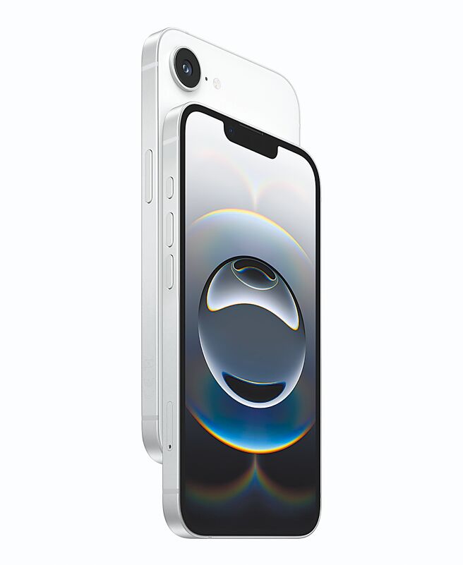 iPhone 16e具備IP68防潑抗水與防塵設計。（Apple提供）