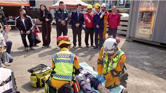 嘉義特搜隊結合醫護、土木技師演練救災 7月加入國際救援