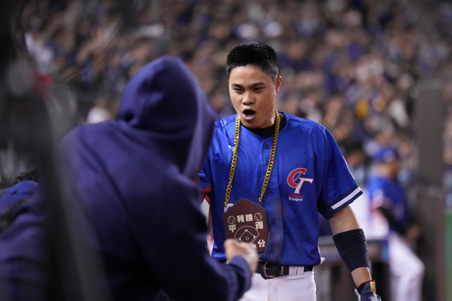 宋晟睿表示，当下没想过南非队的外野手会漏接。（图／棒协提供）