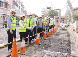 嘉義市大雅路人行道全面改善 打造東區迎賓大