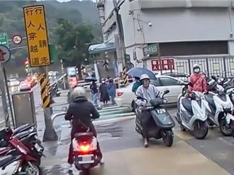 機車不得騎人行道 3月起基隆加強取締