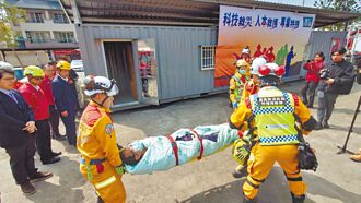 嘉家平安 特搜隊辦聯合操演