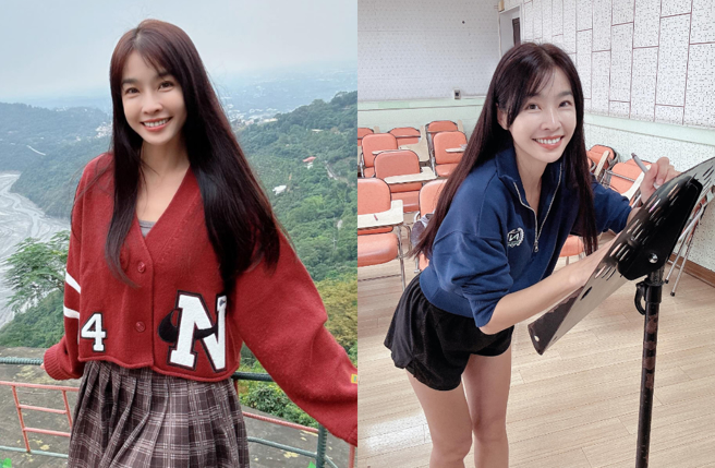 小嫻經常在社群分享生活，重新學習樂器對她來說很困難。（圖／IG@hsien_0309）