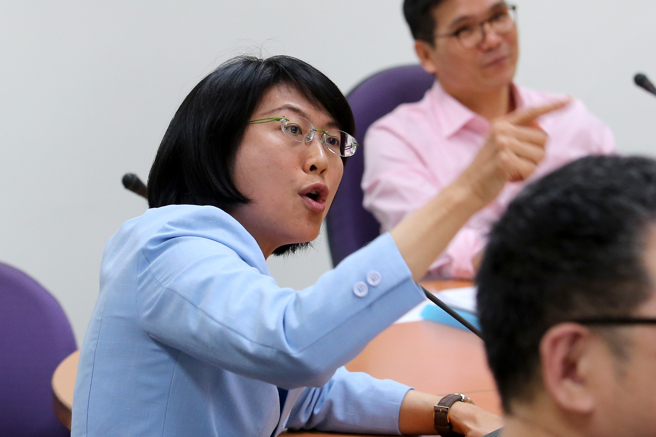 民进党立委林岱桦（见图）。（中时资料照，黄世麒摄）
