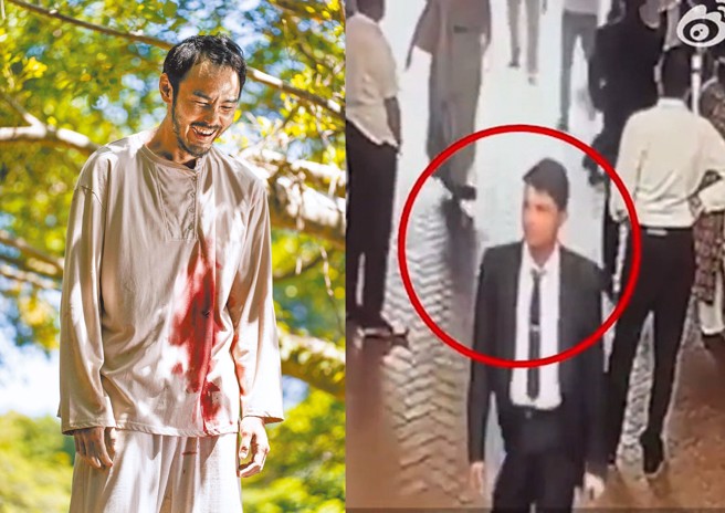 斯里兰卡一名黑帮老大出庭，遭假扮律师的枪手当场击毙，网友直呼斯国陈桂林。（翻摄微博）