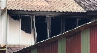 嘉義出租套房起火  房客拉水管滅火反遭火噬成焦屍