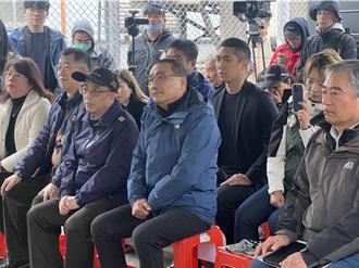 潭底溝抽水機組動工  侯坦言中央擬凍結補助「很緊張」