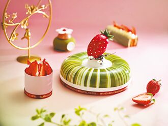 草莓春甜點 創意多變